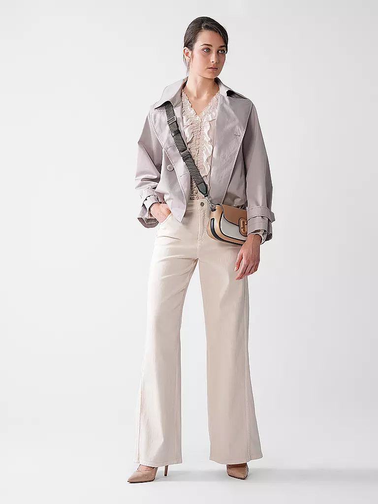MARC JACOBS | Sac en cuir - Sac bandoulière THE LARGE CLOVER SHOULDER BAG | beige