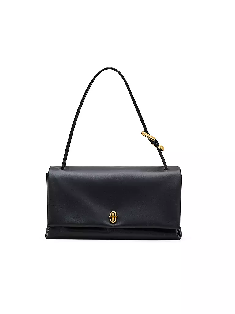 MARC JACOBS | Sac en cuir - Sac bandoulière THE LARGE DUAL BAG | schwarz