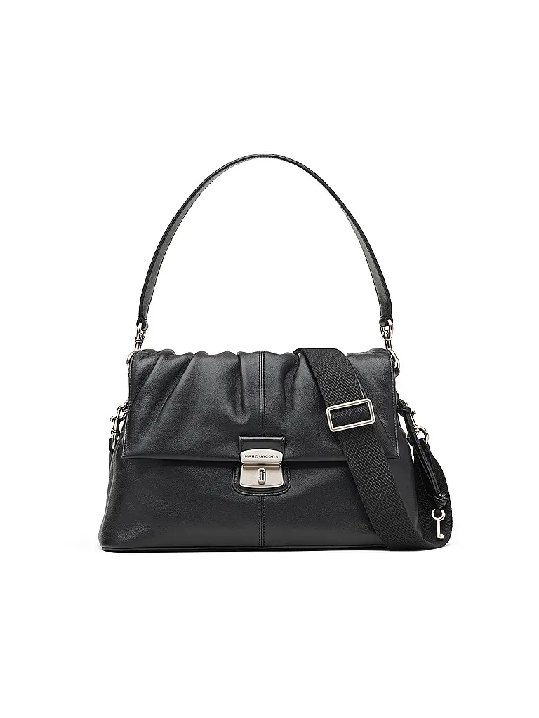 MARC JACOBS | Sac en cuir - Sac bandoulière THE MESSENGER | Noir