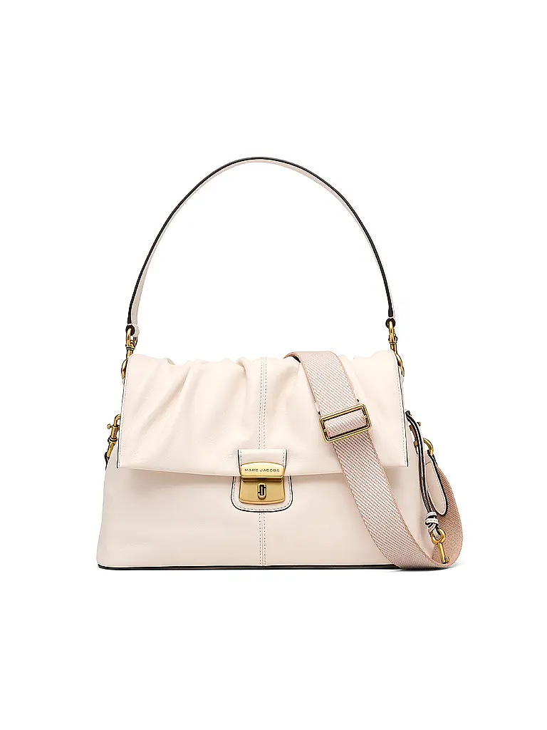 MARC JACOBS | Sac en cuir - Sac bandoulière THE MESSENGER | Crème