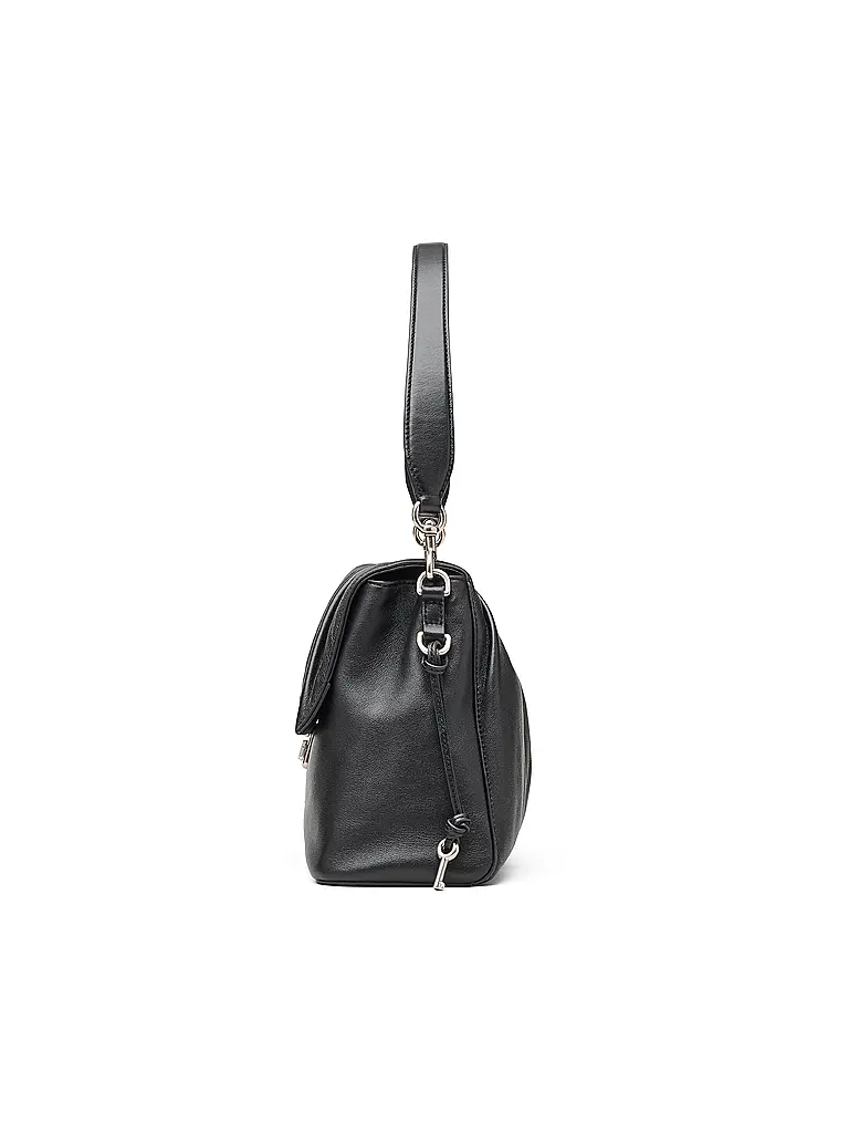 MARC JACOBS | Sac en cuir - Sac bandoulière THE MESSENGER | Noir