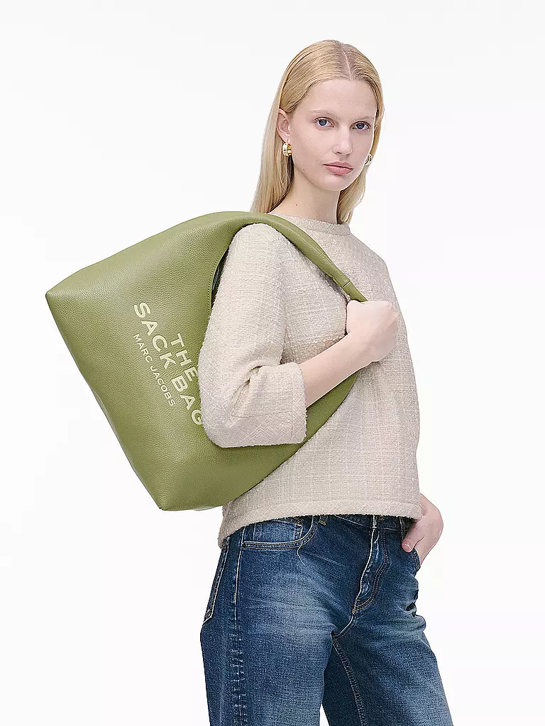 MARC JACOBS | Sac en cuir - Sac bandoulière THE SACK BAG | Vert