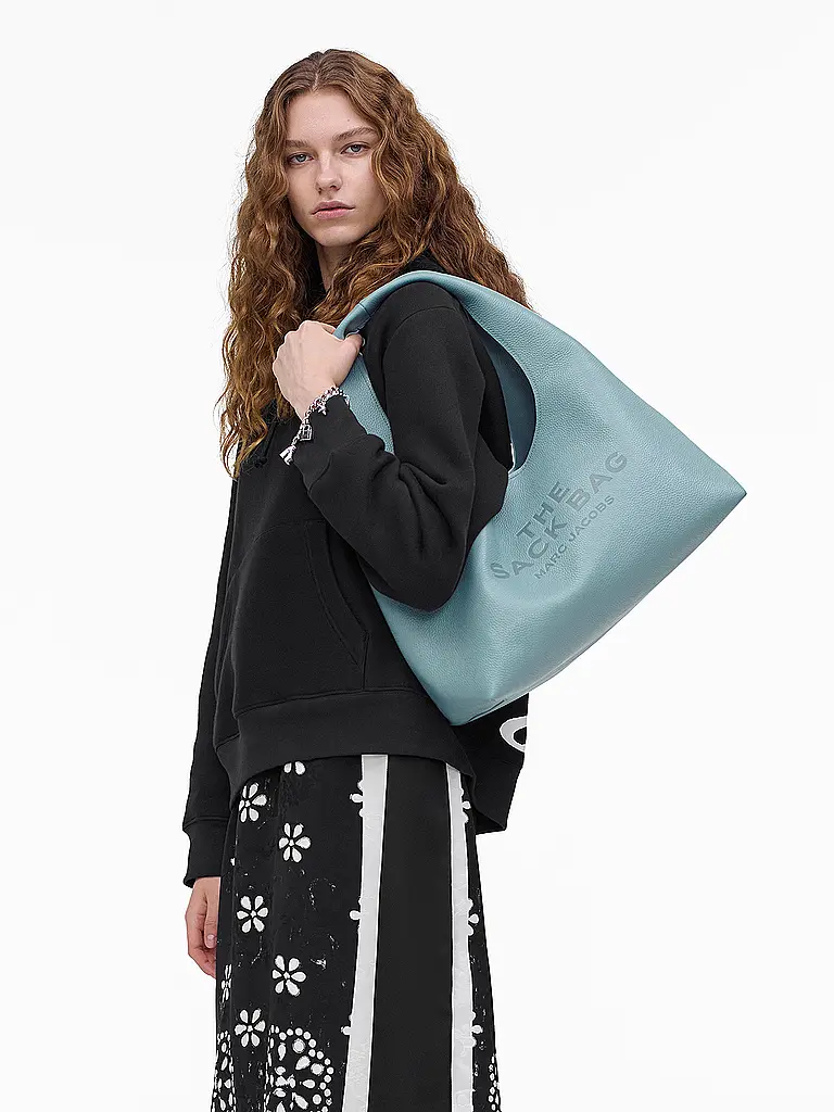MARC JACOBS | Sac en cuir - Sac bandoulière THE SACK BAG | Bleu clair