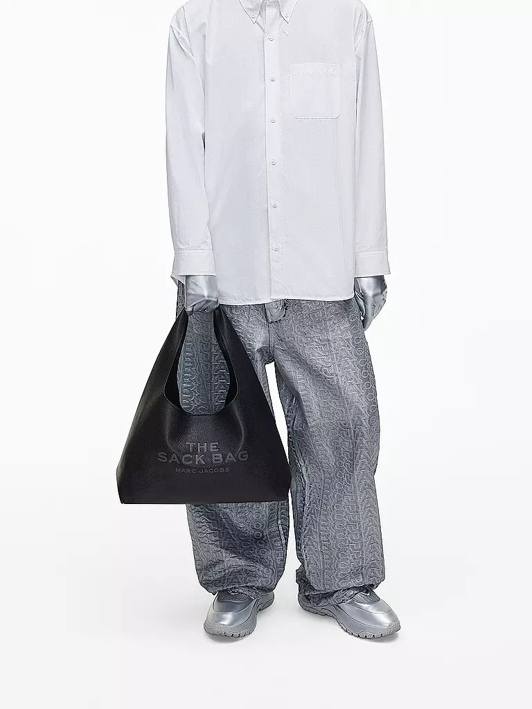 MARC JACOBS | Sac en cuir - Sac bandoulière THE SACK BAG | Noir