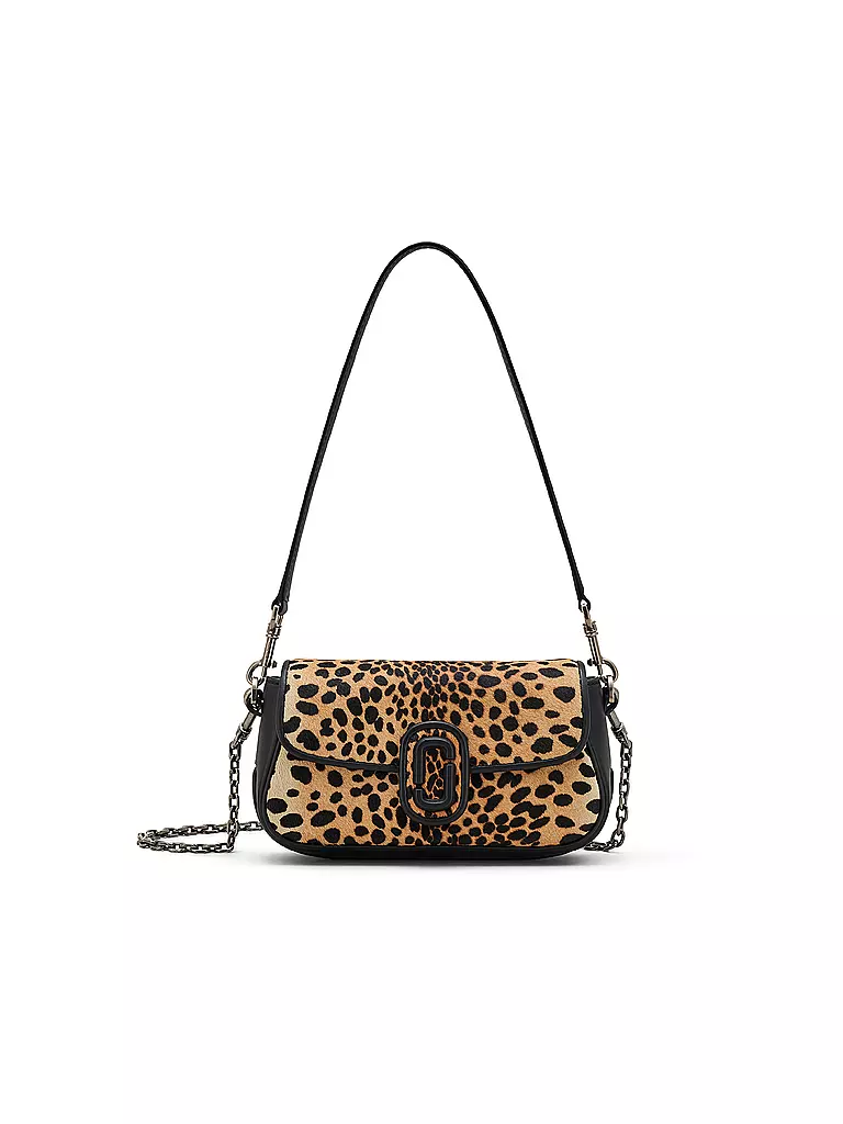 MARC JACOBS | Sac en cuir - Sac bandoulière THE SHOULDER BAG LEO | Noir