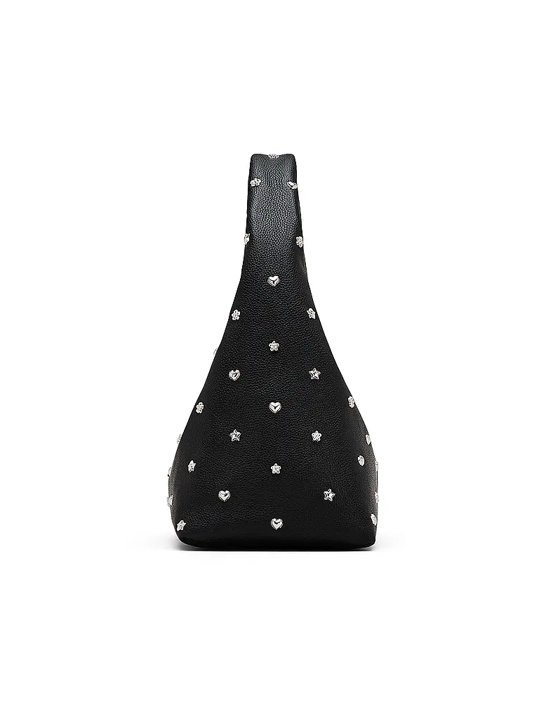 MARC JACOBS | Sac en cuir - Sac Hobo THE ICON SACK | Noir