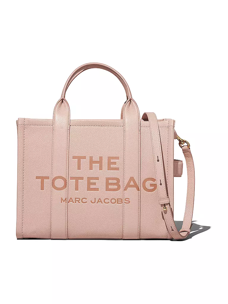 MARC JACOBS | Sac en cuir - Tote Bag THE MEDIUM TOTE LEATHER | rosa