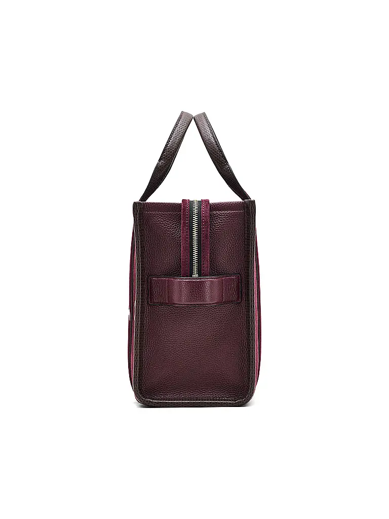 MARC JACOBS | Sac en cuir - Tote Bag THE MEDIUM TOTE | Rouge foncé