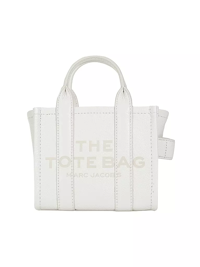 MARC JACOBS | Sac en cuir - Tote Bag THE MINI TOTE | Blanc