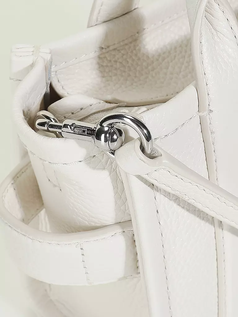 MARC JACOBS | Sac en cuir - Tote Bag THE MINI TOTE | Blanc