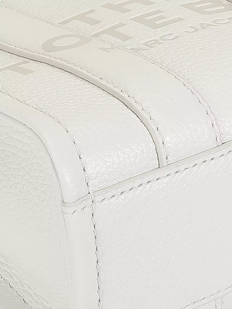 MARC JACOBS | Sac en cuir - Tote Bag THE MINI TOTE | Blanc