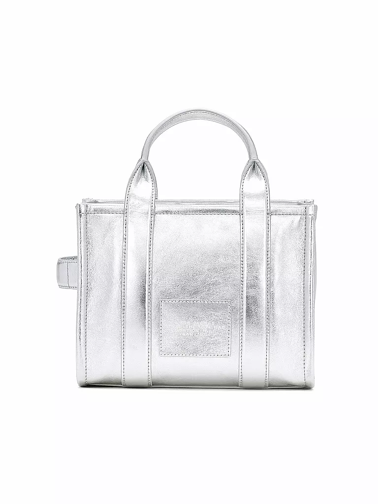MARC JACOBS | Sac en cuir - Tote Bag THE SMALL TOTE LEATHER | Argent