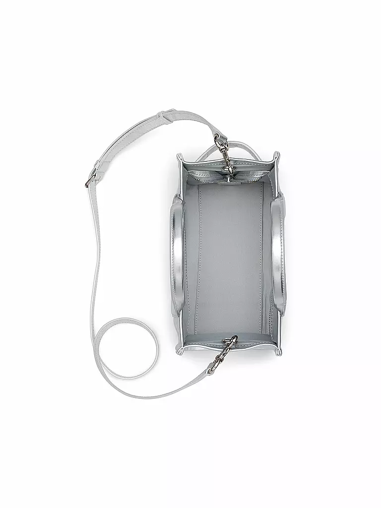 MARC JACOBS | Sac en cuir - Tote Bag THE SMALL TOTE LEATHER | Argent