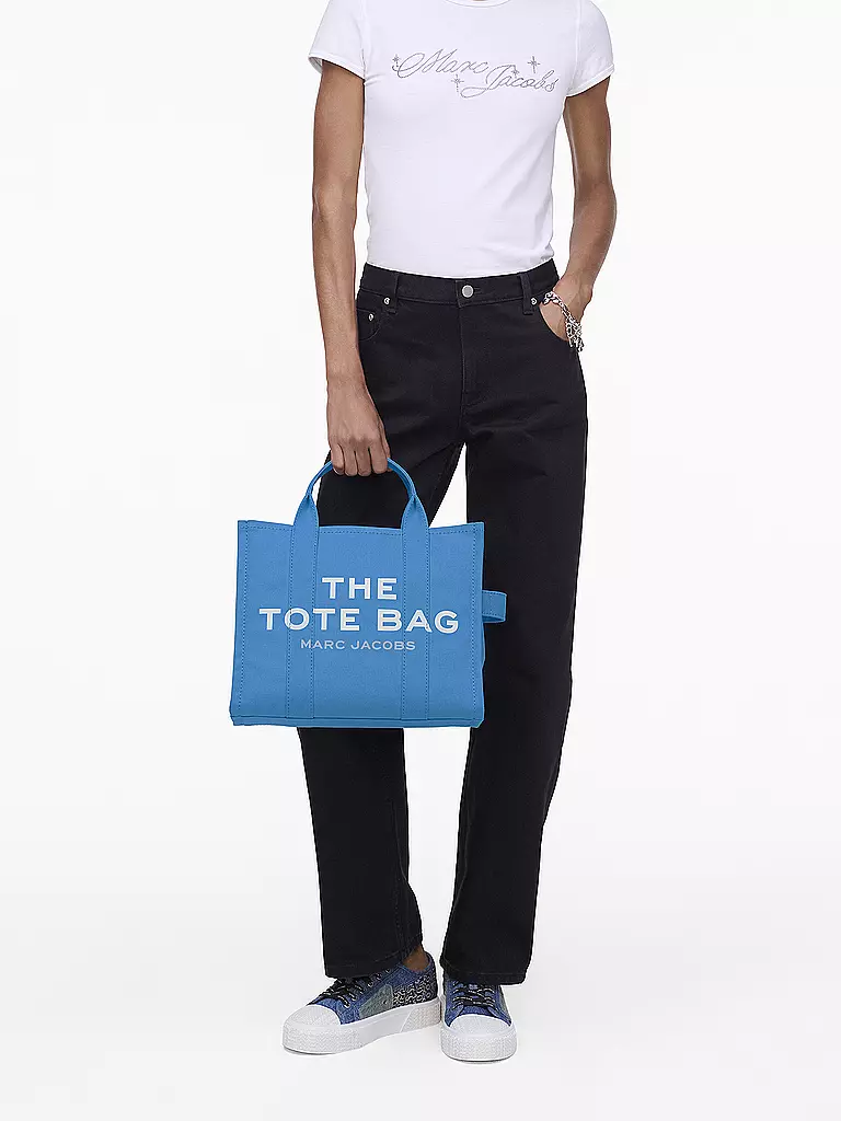MARC JACOBS | Tasche - Tote Bag THE MEDIUM TOTE CANVAS | blau
