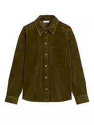 MARC O'POLO DENIM | Blouse en velours côtelé | Olive