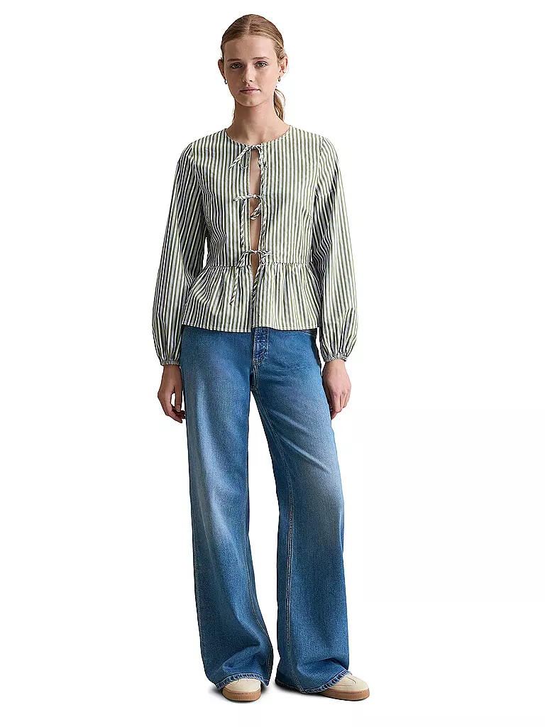 MARC O'POLO DENIM | Blouse | hellgrün