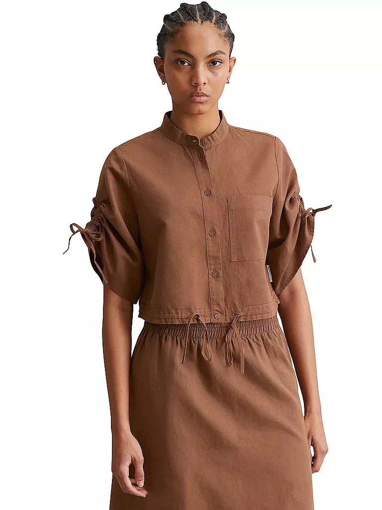 MARC O'POLO DENIM | Blouse-chemise | braun