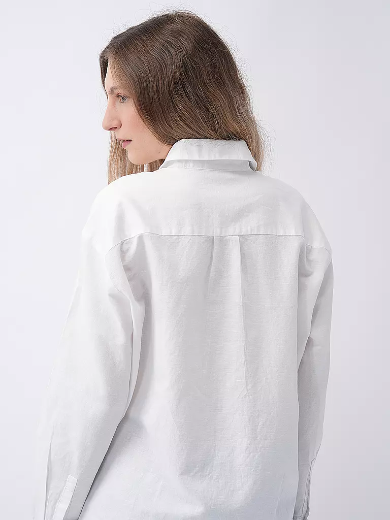 MARC O'POLO DENIM | Hemdbluse  | Blanc