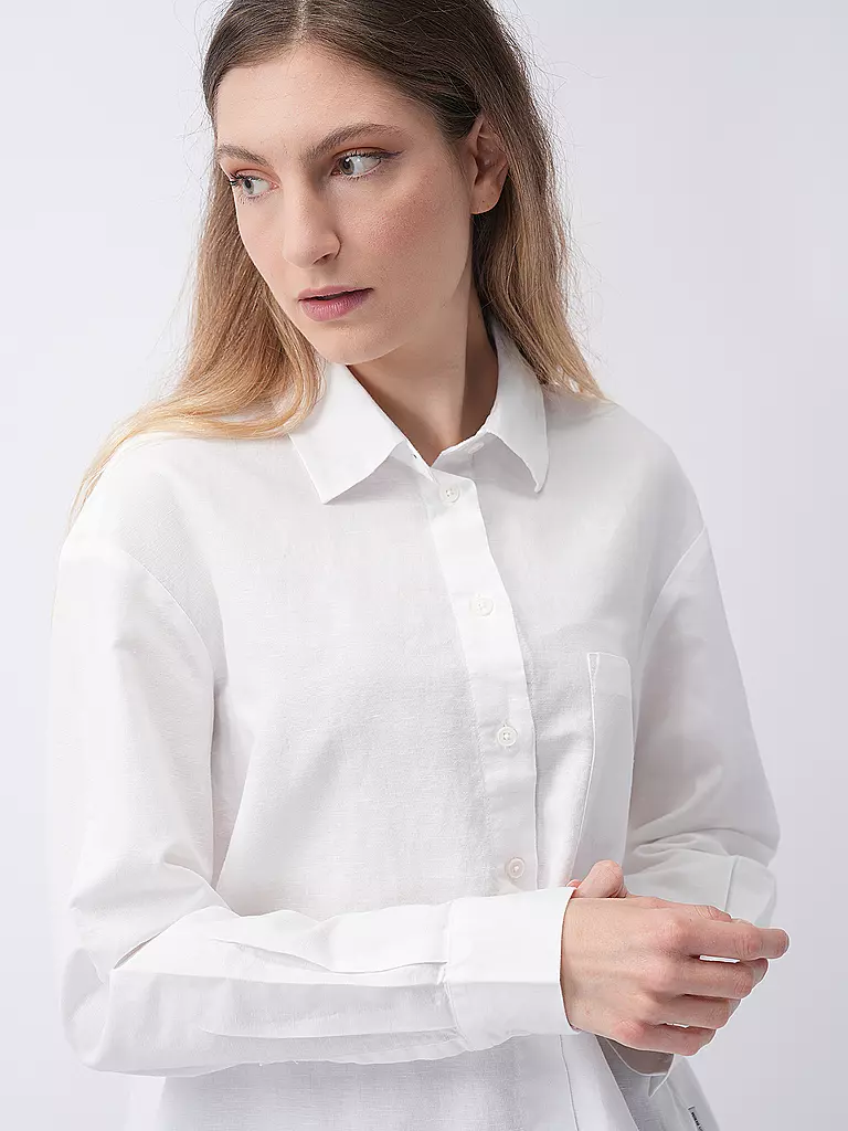 MARC O'POLO DENIM | Hemdbluse  | Blanc