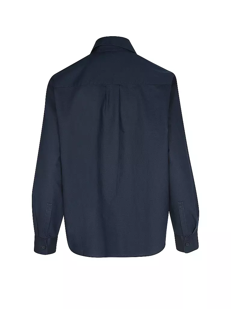 MARC O'POLO DENIM | Hemdbluse  | Bleu foncé