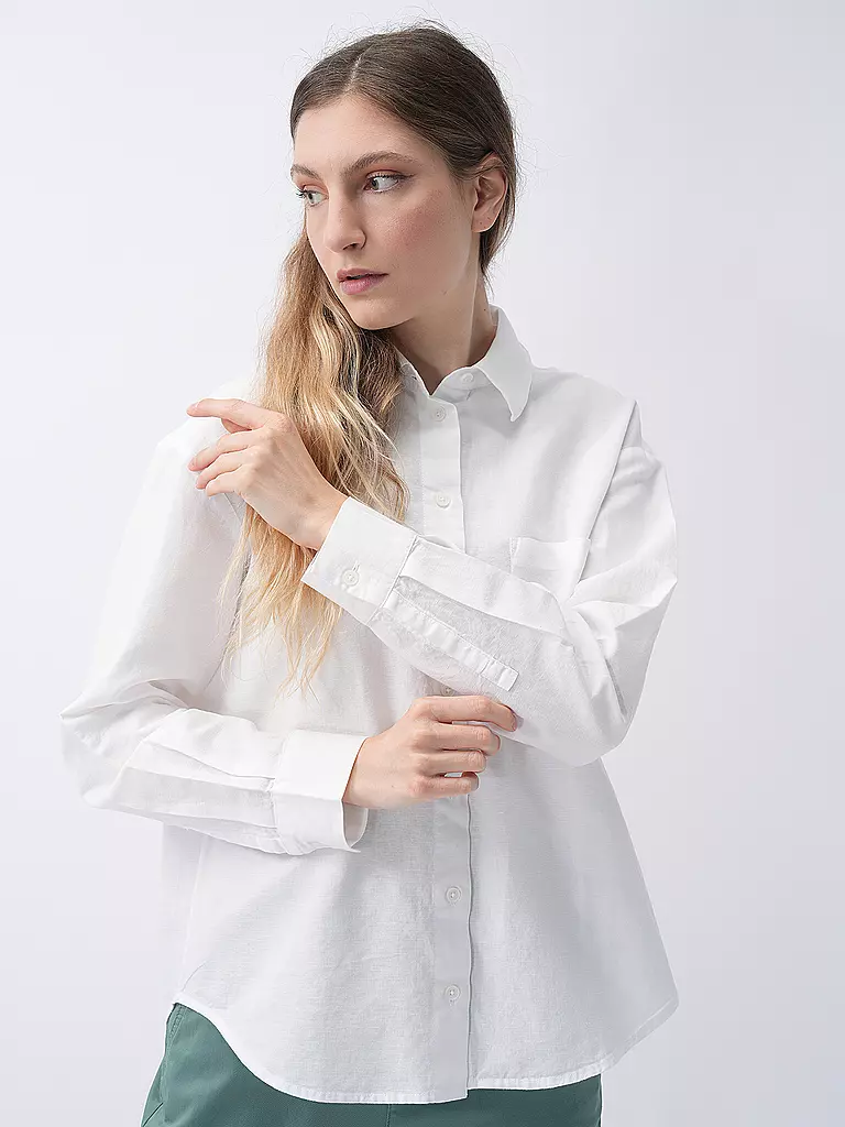 MARC O'POLO DENIM | Hemdbluse  | Blanc