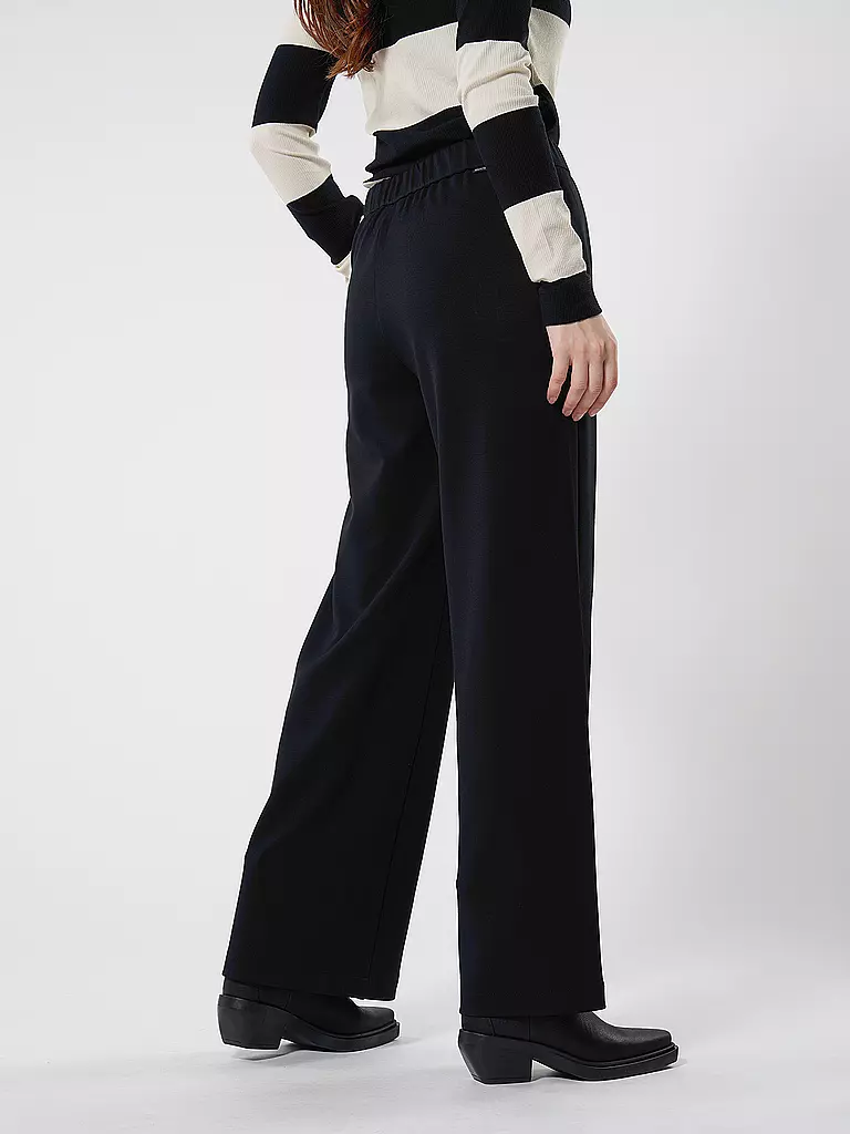 MARC O'POLO DENIM | Hose Wide Leg | Noir