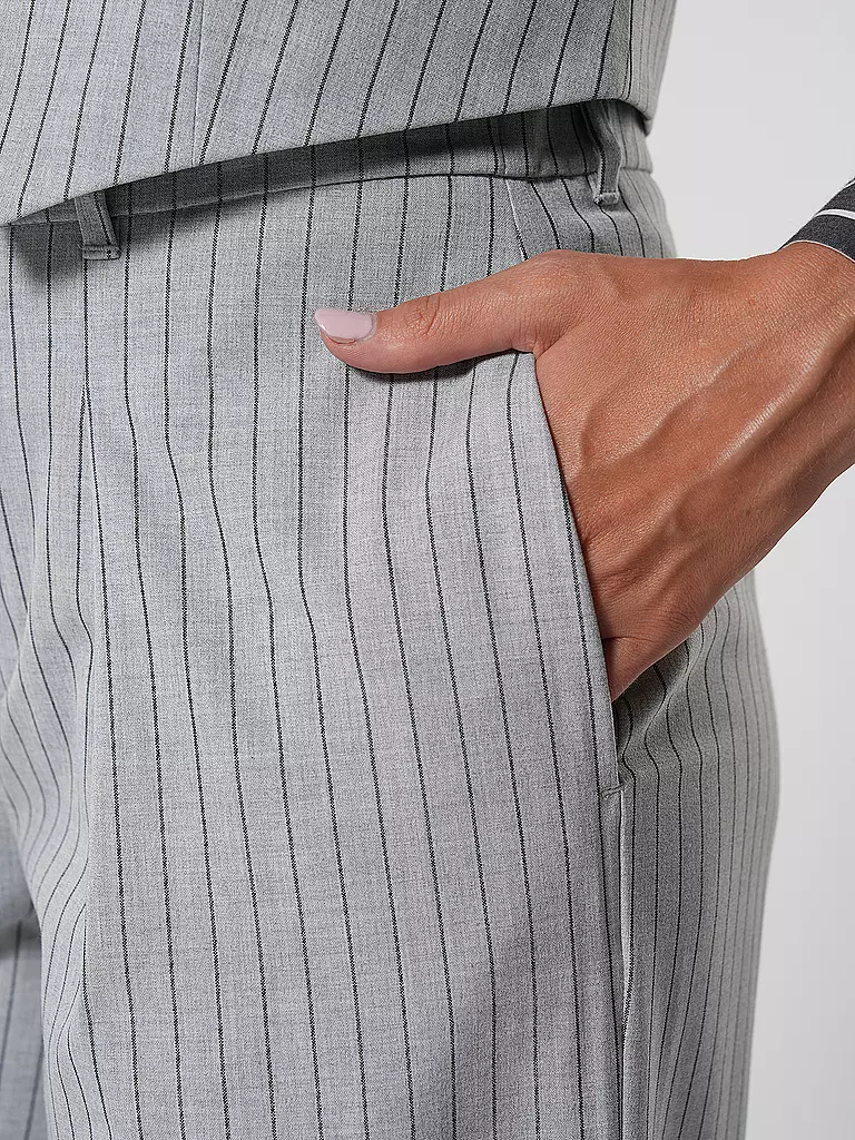 MARC O'POLO DENIM | Hose Wide Leg | Gris clair