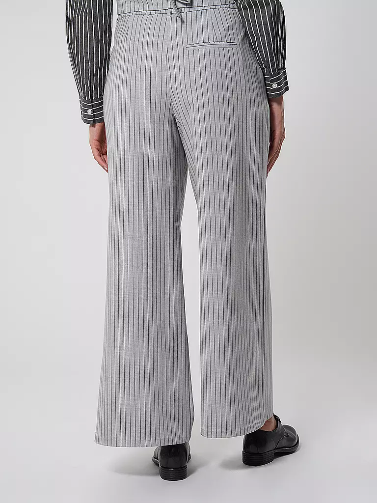 MARC O'POLO DENIM | Hose Wide Leg | Gris clair