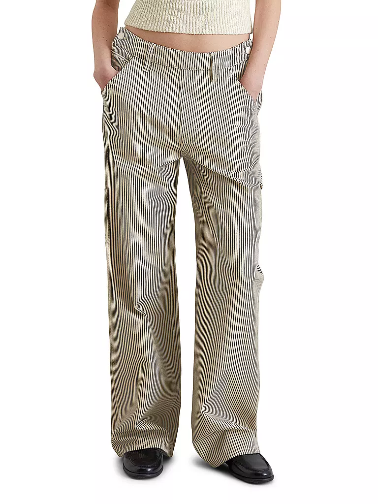 MARC O'POLO DENIM | Jeans Coupe Large | Crème