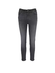 MARC O'POLO DENIM | Jeans taille haute coupe skinny 7/8 | Bleu