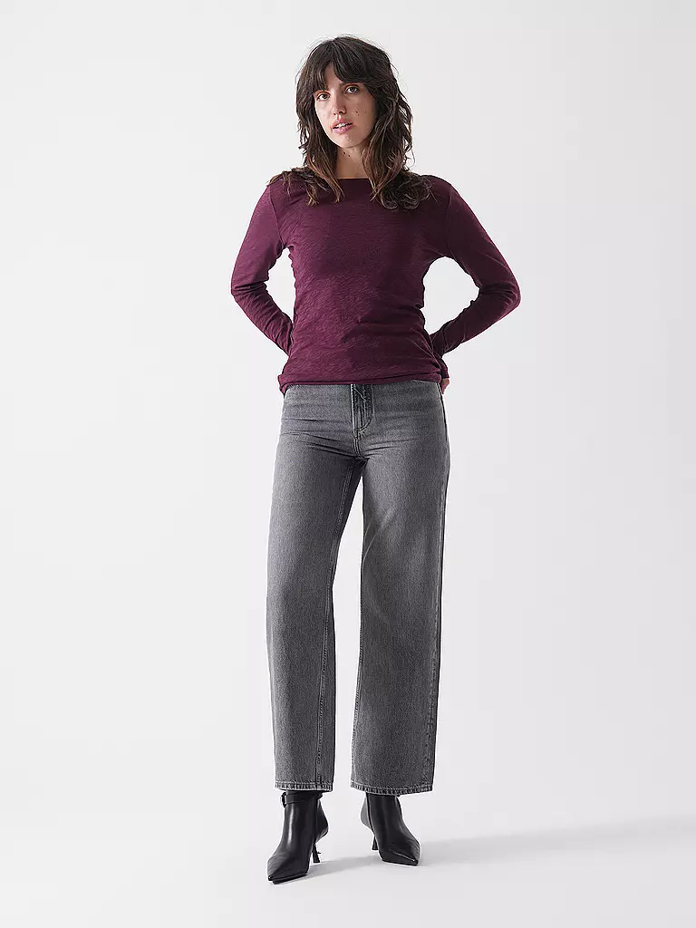 MARC O'POLO DENIM | Jeans Wide Leg | grau