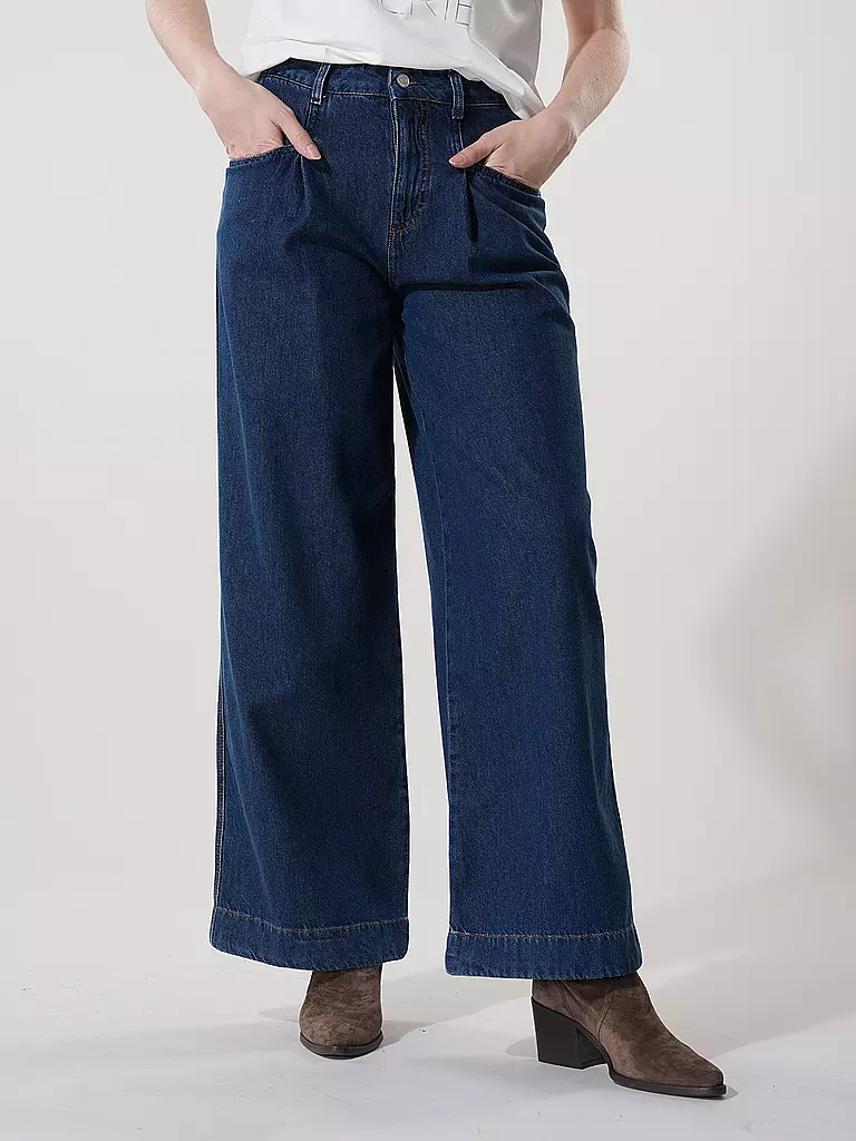MARC O'POLO DENIM | Jeans Wide Leg | Bleu foncé