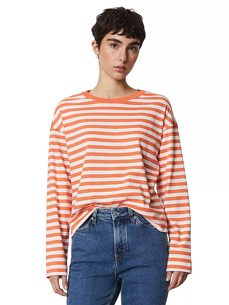MARC O'POLO DENIM | Langarmshirt | Orange