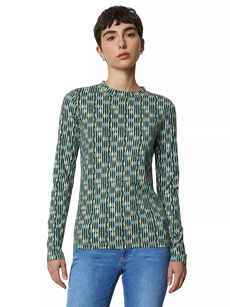 MARC O'POLO DENIM | Langarmshirt | Bleu