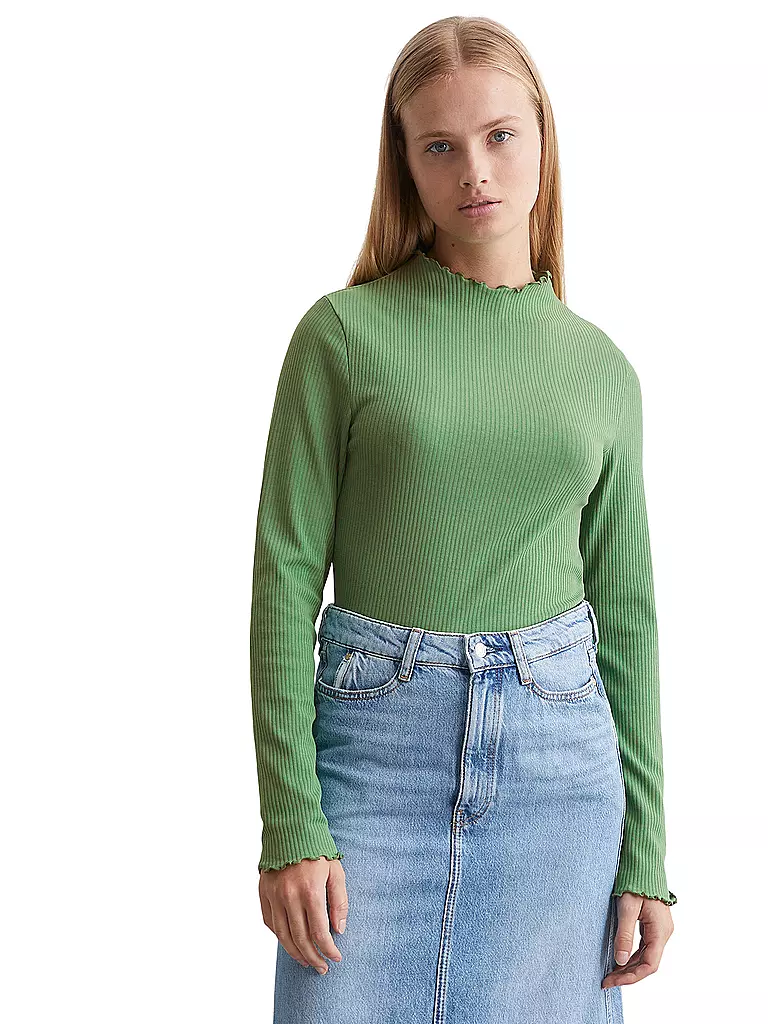MARC O'POLO DENIM | Langarmshirt | Vert