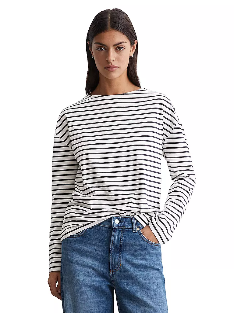 MARC O'POLO DENIM | Langarmshirt | Crème