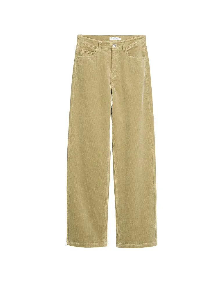 MARC O'POLO DENIM | Pantalon en velours côtelé | hellbraun