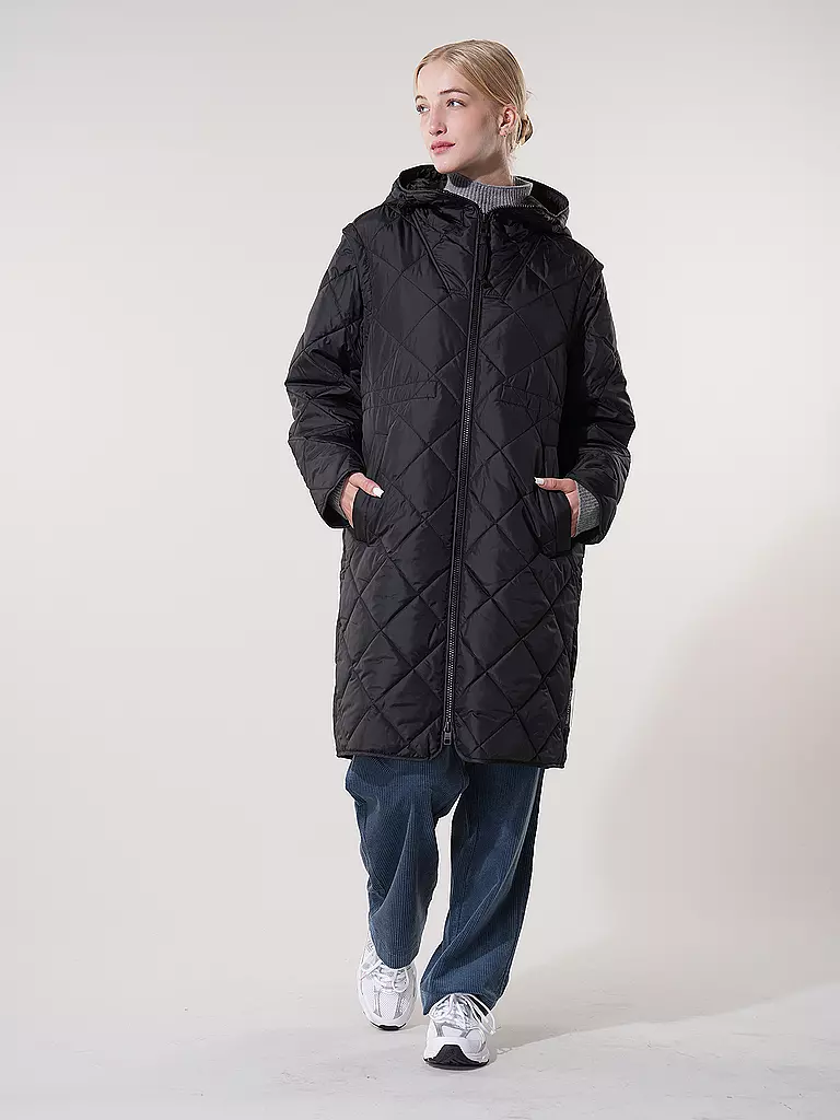 MARC O'POLO DENIM | Steppmantel  | Noir