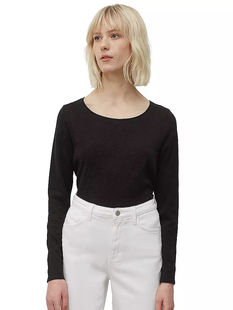 MARC O'POLO DENIM | T-shirt à manches longues | Noir