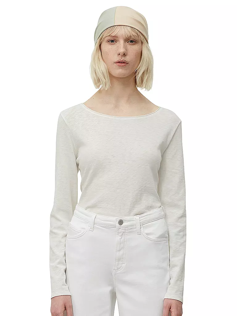 MARC O'POLO DENIM | T-shirt à manches longues | weiss