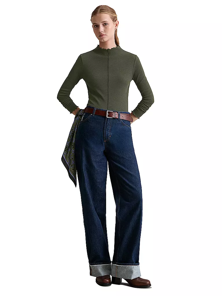 MARC O'POLO DENIM | T-shirt à manches longues | Vert foncé