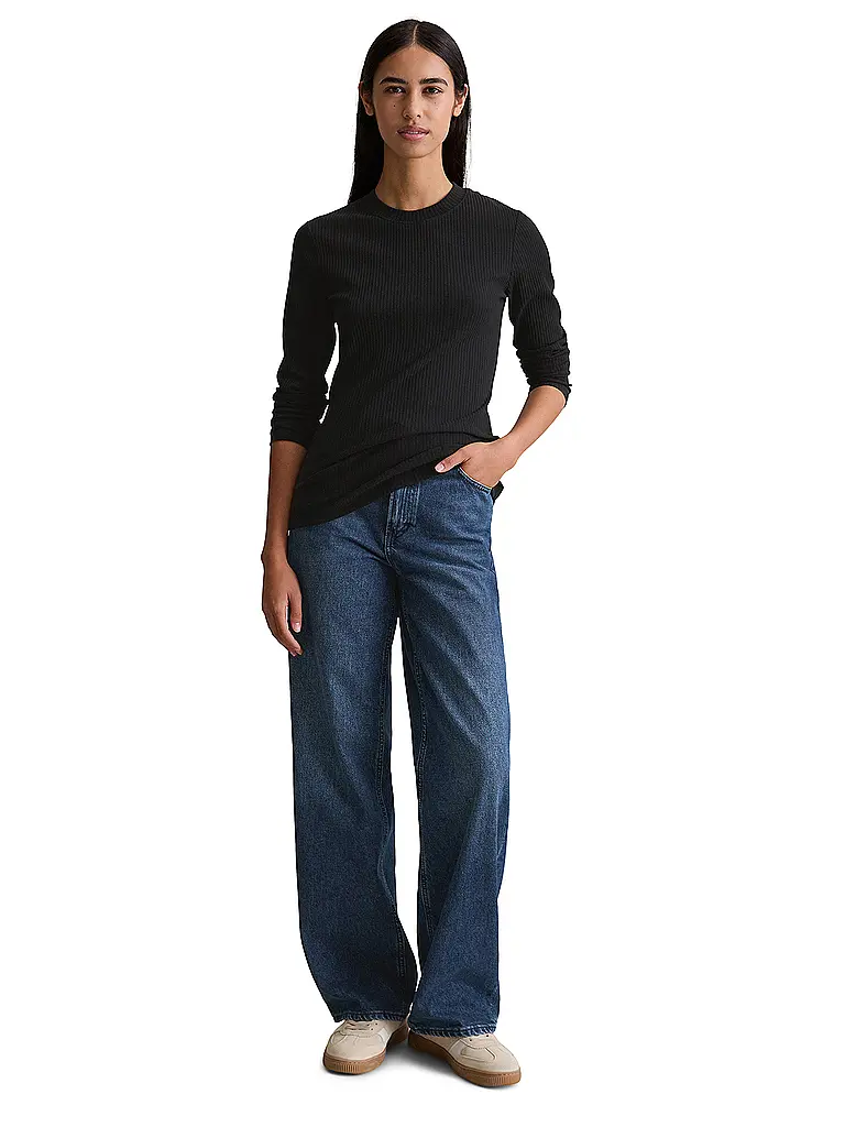 MARC O'POLO DENIM | T-shirt à manches longues | schwarz