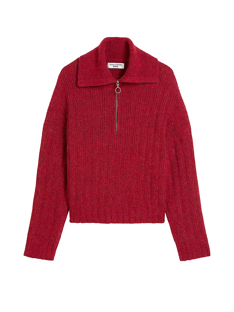 MARC O'POLO DENIM | Troyer Pullover  | Rouge
