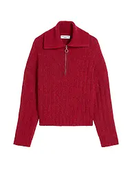 MARC O'POLO DENIM | Troyer Pullover | Rouge