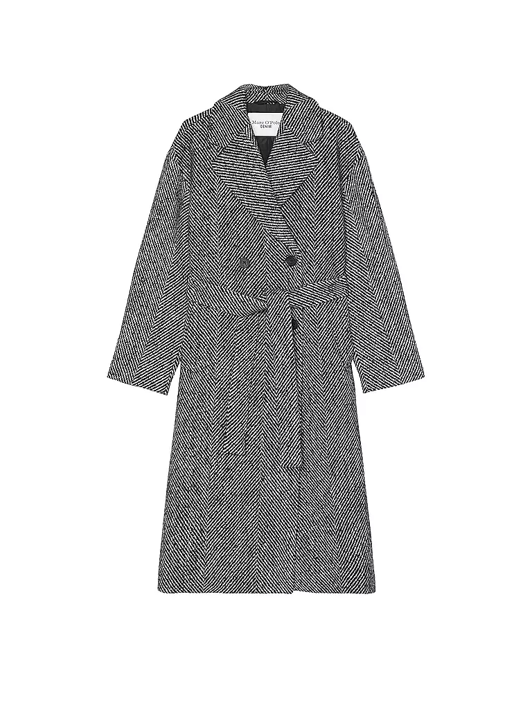 MARC O'POLO DENIM | Wollmantel  | Noir