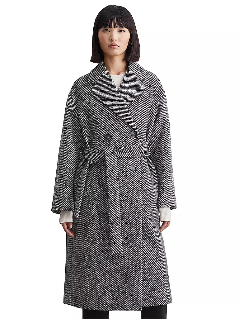 MARC O'POLO DENIM | Wollmantel  | Noir