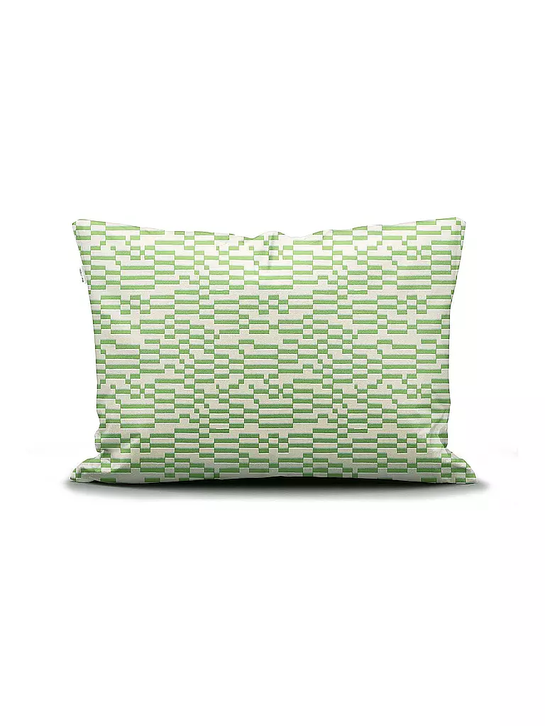 MARC O'POLO HOME | Housse de couette en satin HARPA 70x90cm/140x200cm Vert fougère | 