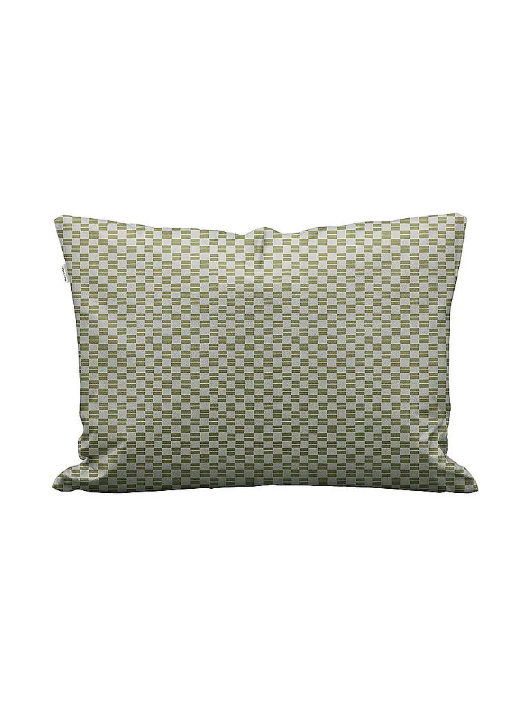 MARC O'POLO HOME | Housse de couette en satin SVEA 70x90cm/140x200cm Vert argenté | 