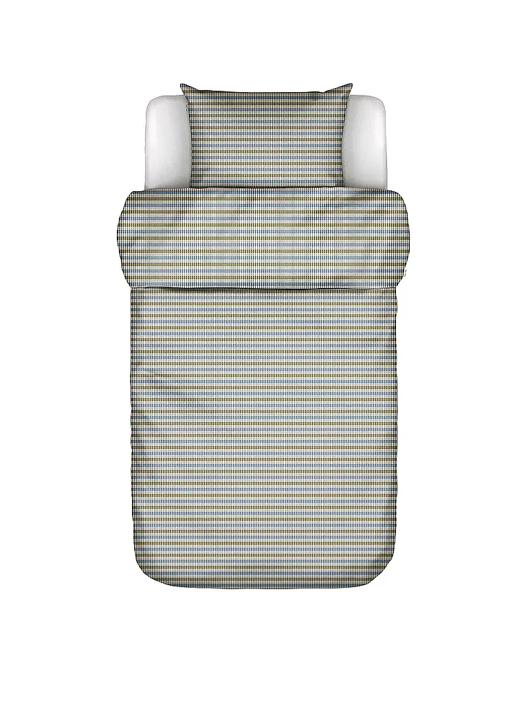 MARC O'POLO HOME | Linge de lit en flanelle OLLE 70x90cm/140x200cm Bleu denim | blau