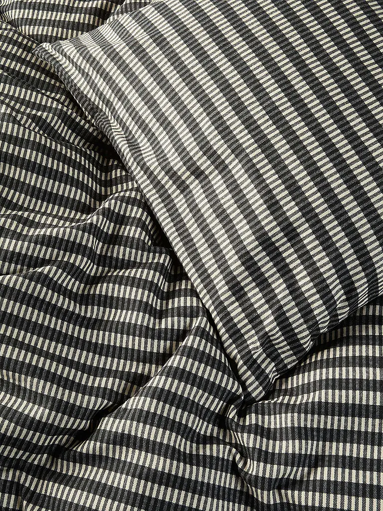 MARC O'POLO HOME | Linge de lit en flanelle OLLE 70x90cm/140x200cm New Black | 
